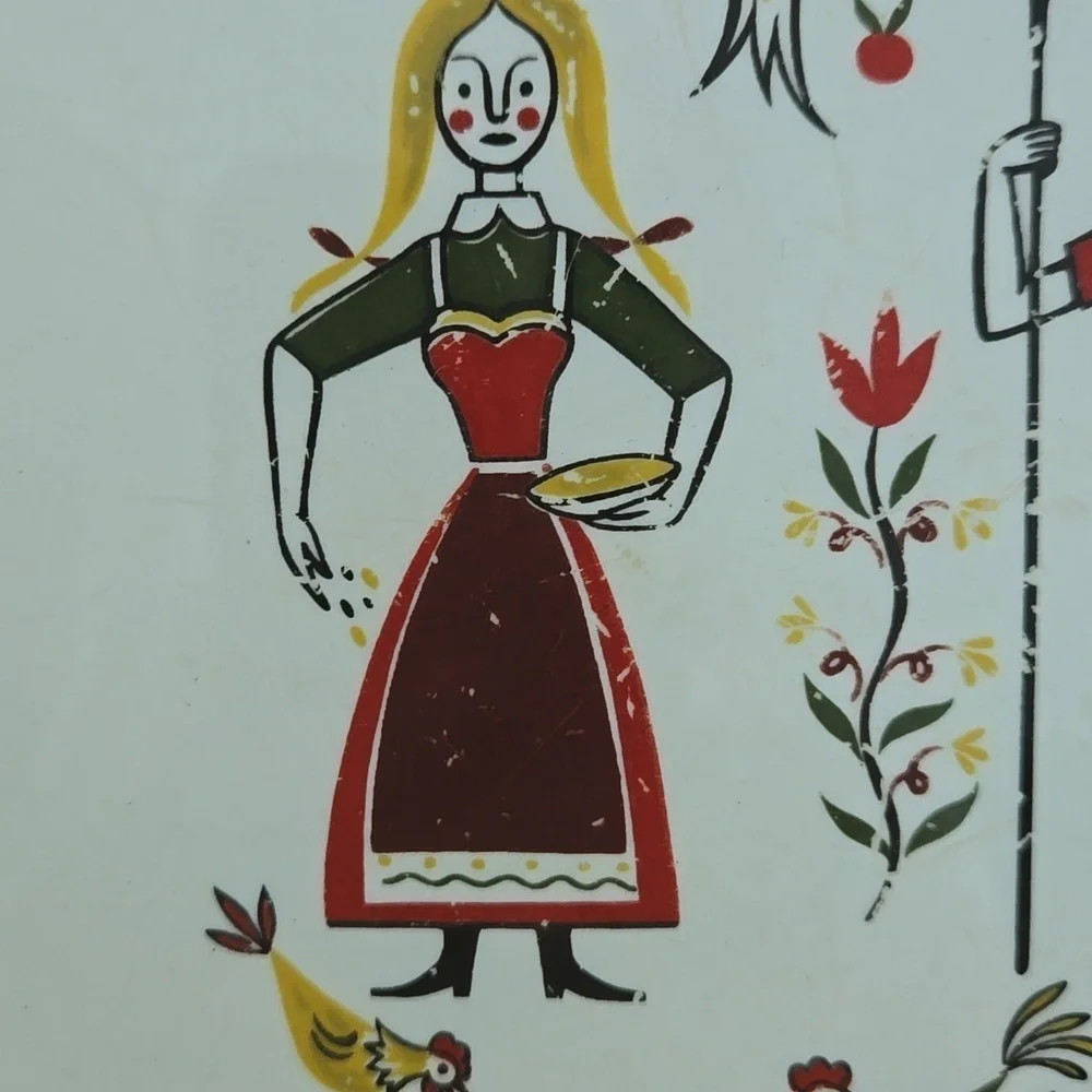 Vintage Rhythm by Homer Laughlin Farmer's Wife 10